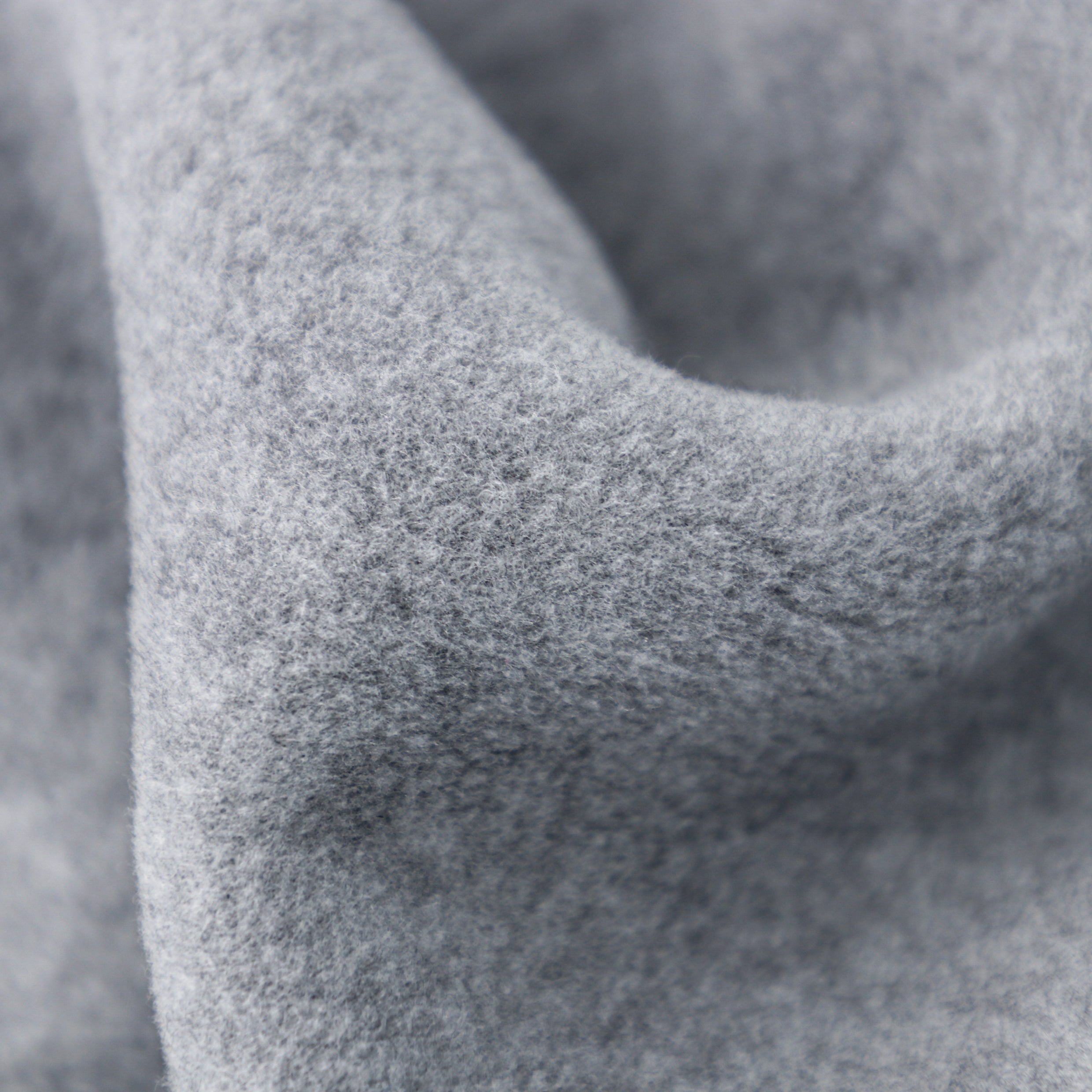 Fragment ODORIBA HARAJUKUフゥーデイ Mサイズ　グレー リサイクルマイクロフリース regular杢[027S0073001] | STYLEM FABRIC