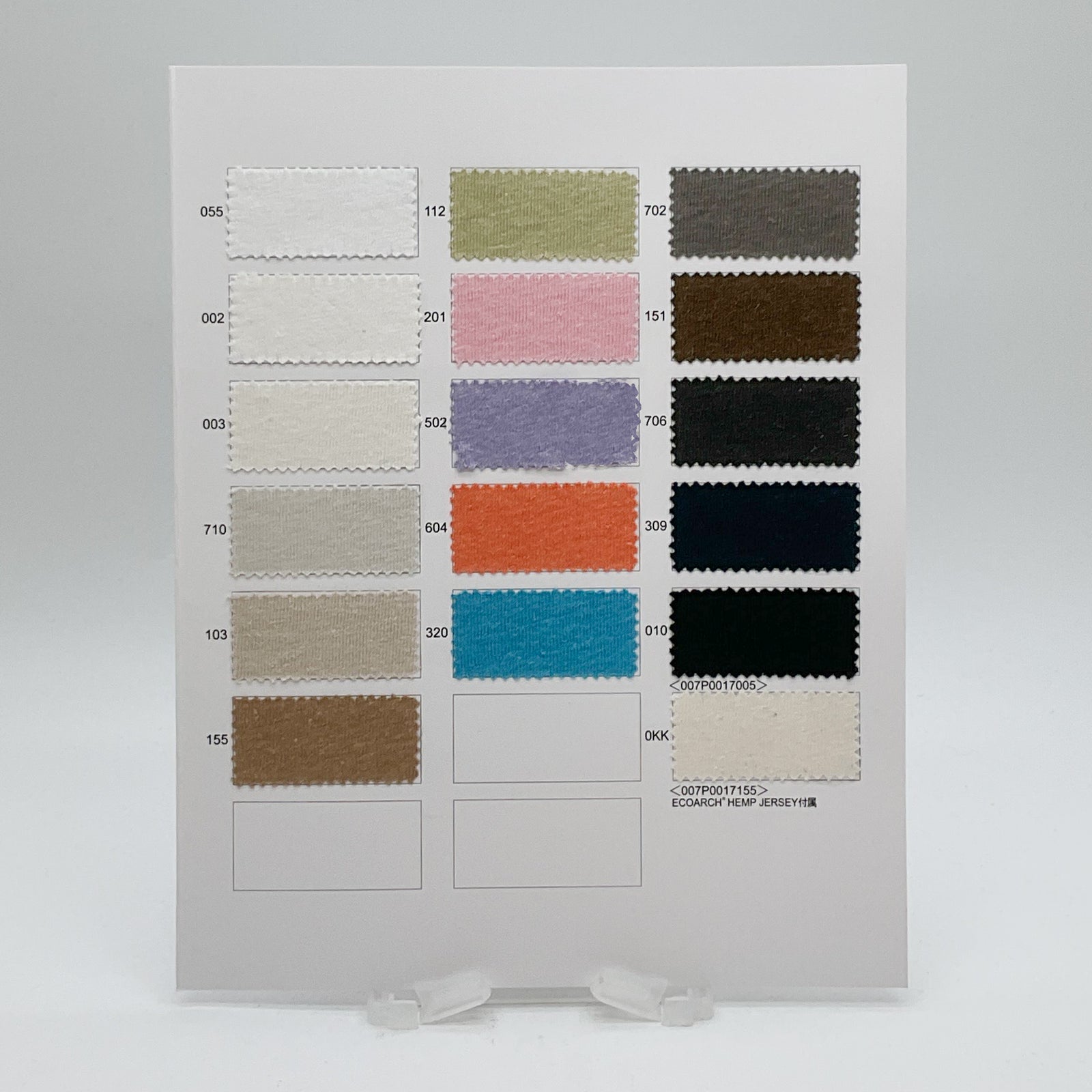 ECOARCH®HEMP JERSEY 付属[007P0017150] | STYLEM FABRIC STORE