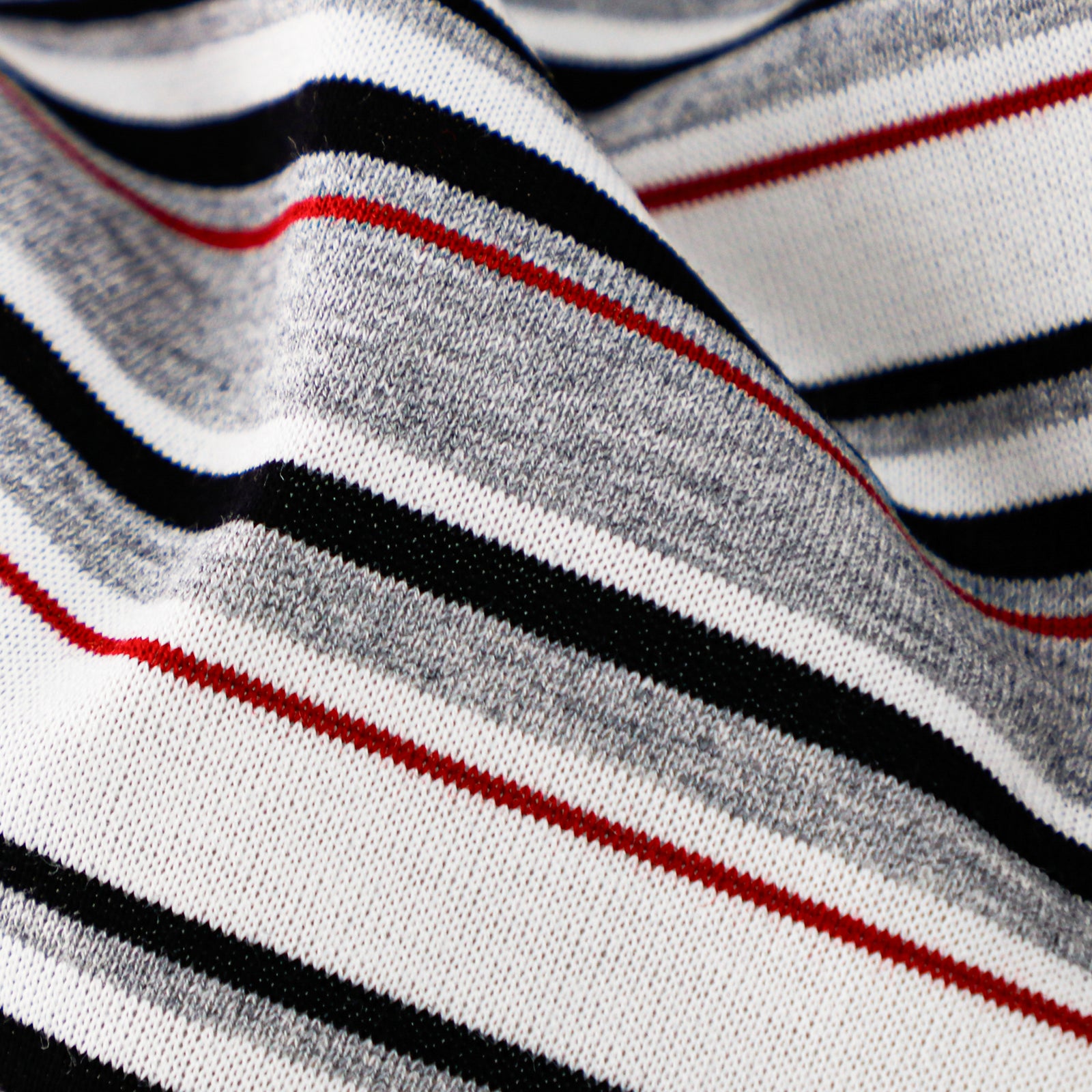 60/2シルケットマルチボーダー[007S0000657] | STYLEM FABRIC STORE