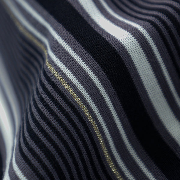 60/2シルケットラメボーダー[007S0000659] | STYLEM FABRIC STORE