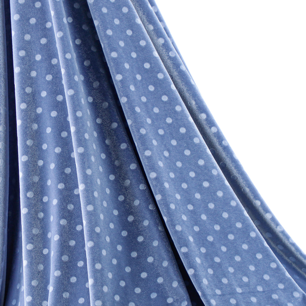 ベロアエンボス ドット[017S0078562] | STYLEM FABRIC STORE