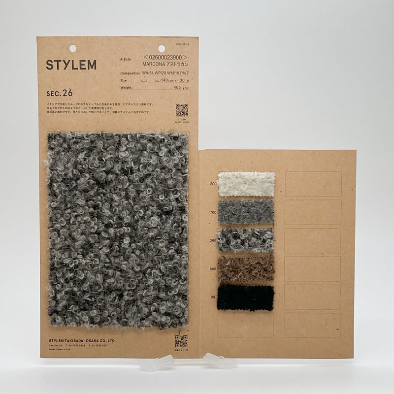 MARCONAJアストラカン[02600023900] | STYLEM FABRIC STORE