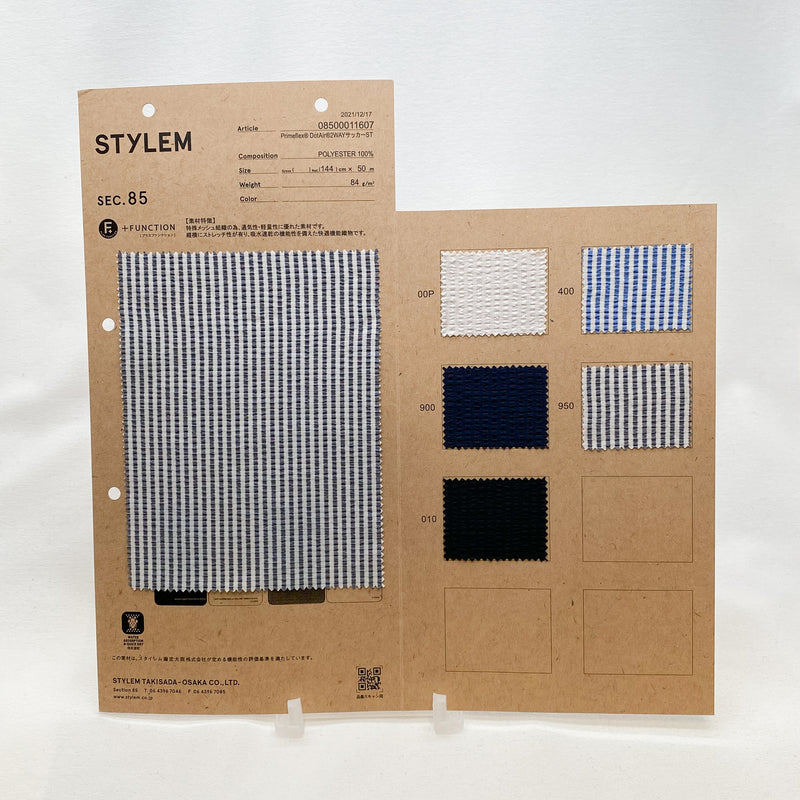 ドットエアーサッカーストライプ吸水速乾[08500011607] | STYLEM 